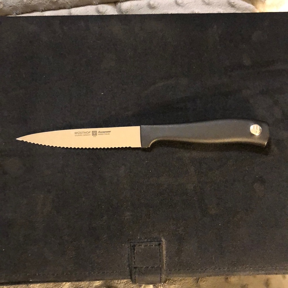 Wüsthof Silverpoint 2009 Original | 4" Serrated chef’s Paring Knife -Retired.NWT